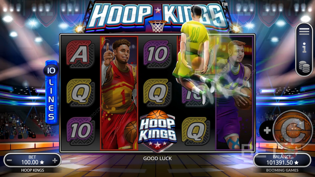 Recensione di Hoop Kings da parte di BETO Slots