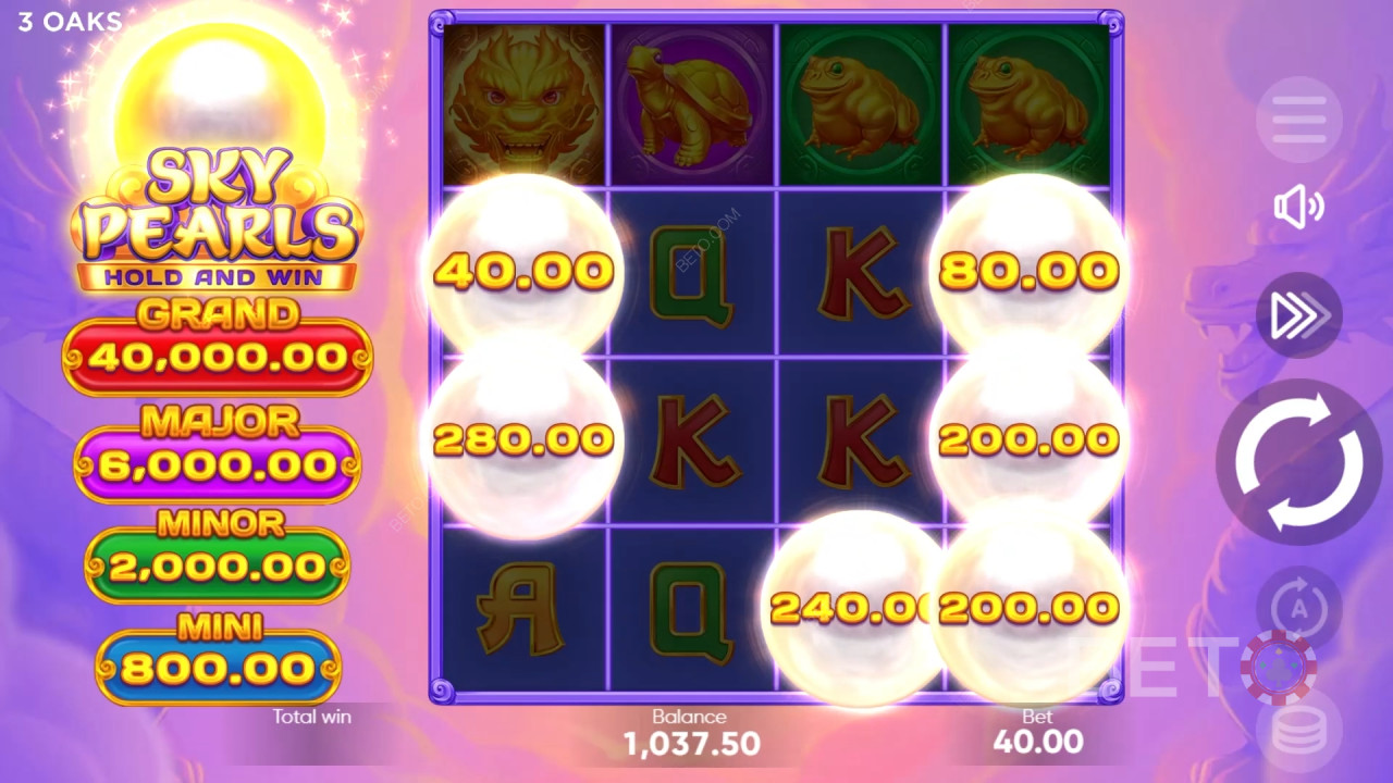 Recensione di Sky Pearls da parte di BETO Slots