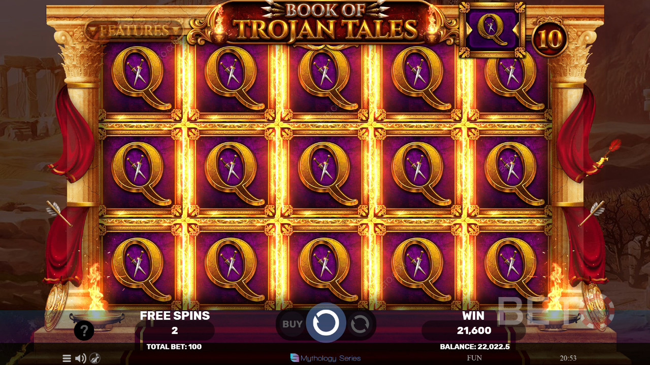 Book of Trojan Tales Recensione di BETO Slots