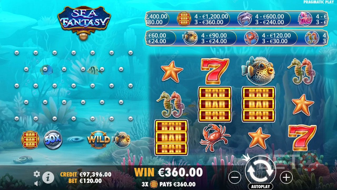 Recensione di Sea Fantasy da parte di BETO Slots