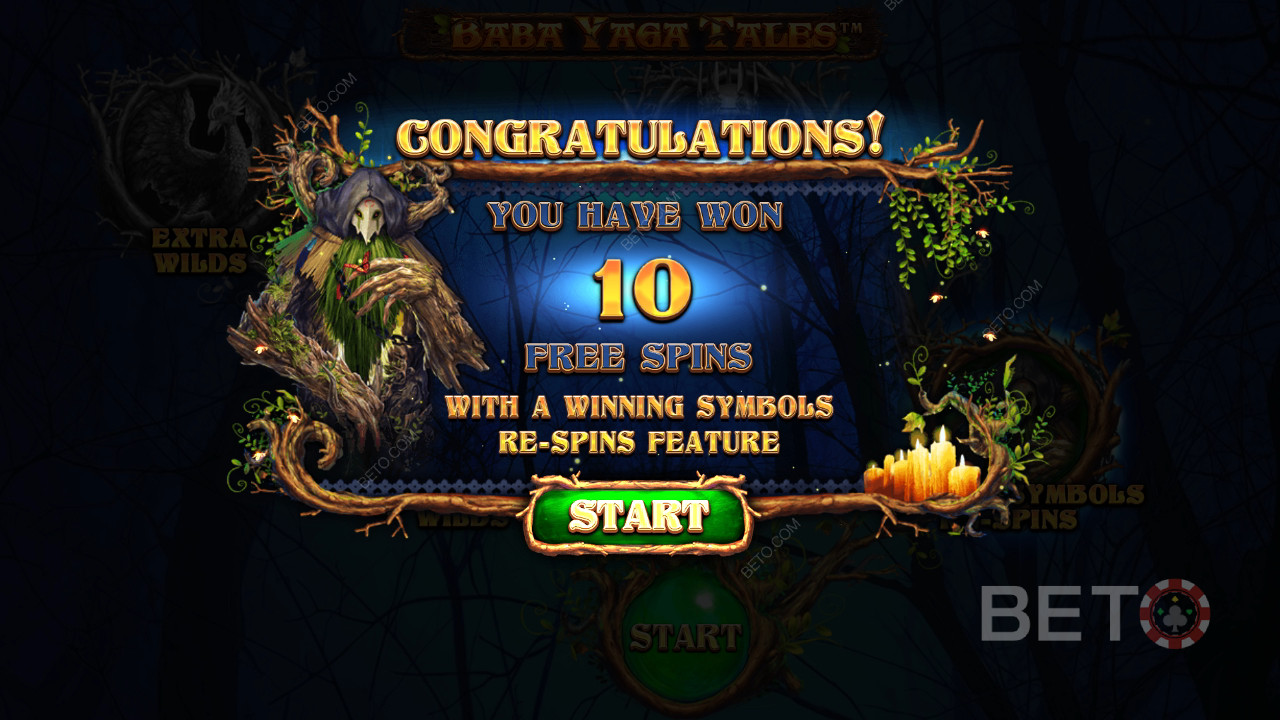Vinci 1.000x la tua puntata nella slot online Baba Yaga Tales!