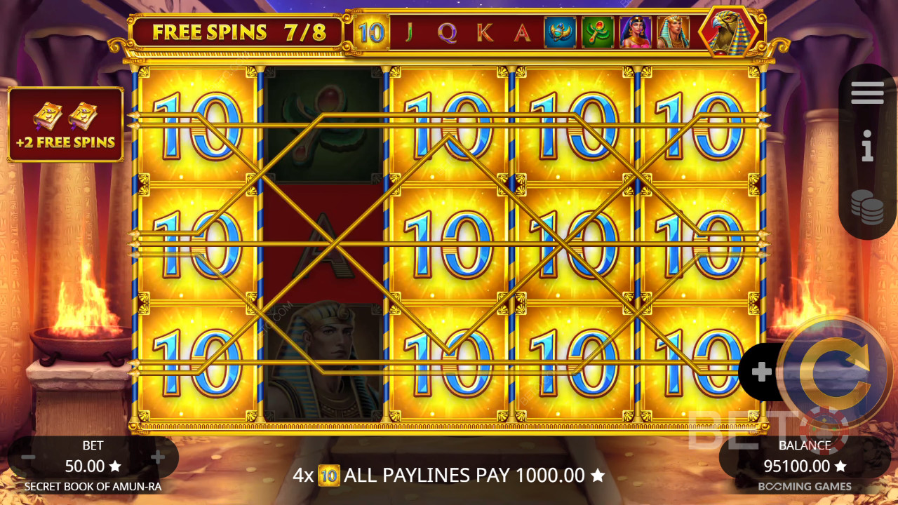 Secret Book of Amun Ra Recensione di BETO Slots