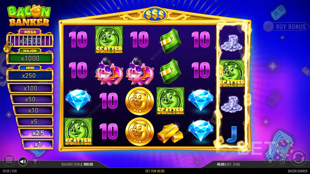 Recensione di Bacon Banker da parte di BETO Slots