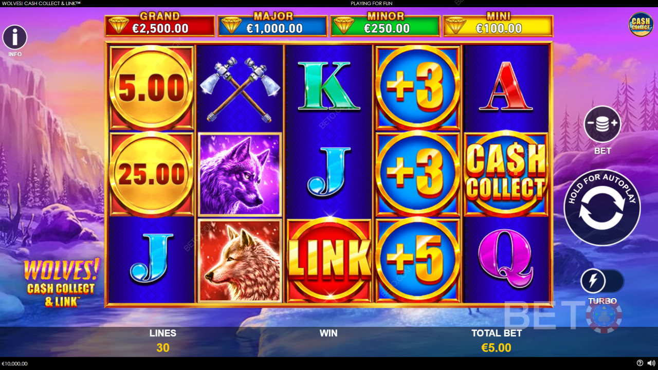 Lupi! Cash Collect & Link: Una slot online che vale la pena far girare?