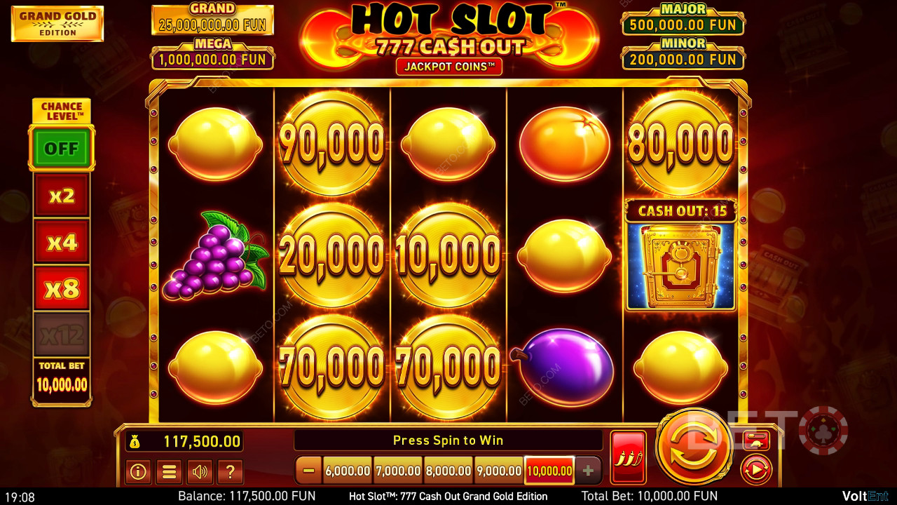 Hot Slot: 777 Cash Out Grand Gold Edition Recensione da BETO Slots