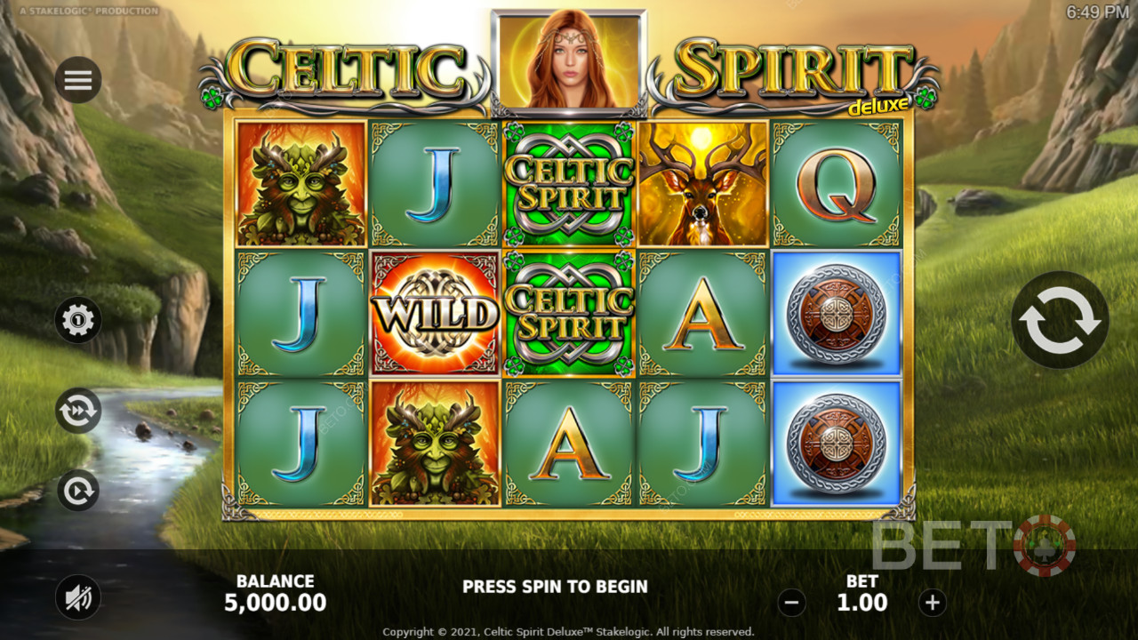 Celtic Spirit Deluxe Recensione di BETO Slots