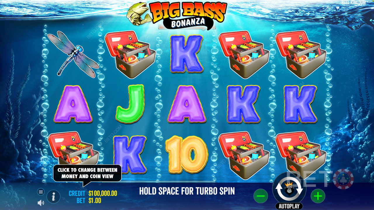 Simboli tematici sorprendenti nella slot Big Bass Bonanza