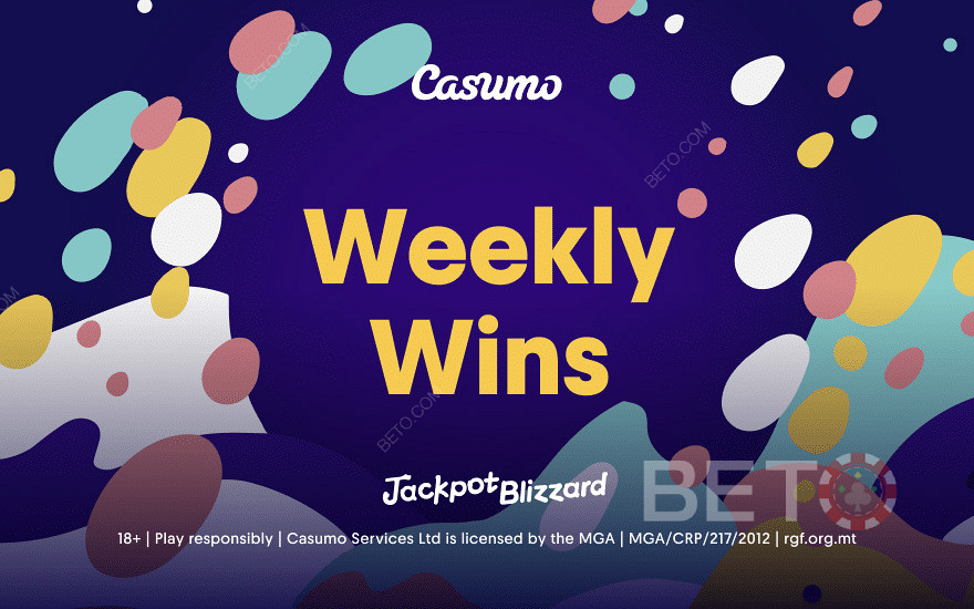 Giocate al jackpot di Casumo e vincete mega premi!