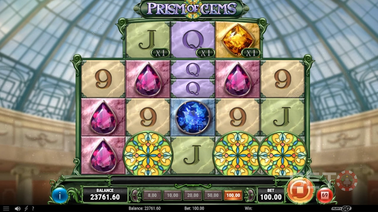 Video slot Prism of Gems - Pietre preziose colorate e brillanti