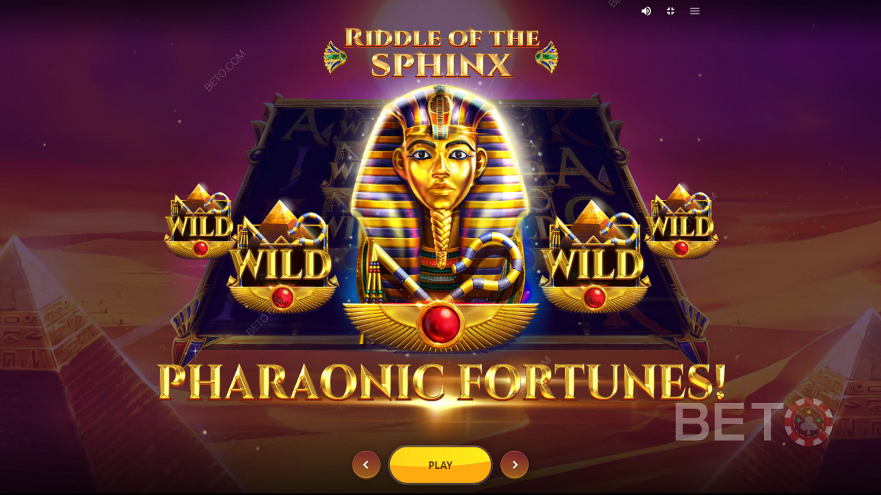 Bonus speciale Pharaonic Fortunes in Riddle Of The Sphinx