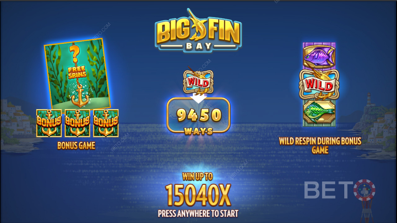 Lancio della video slot Big Fin Bay