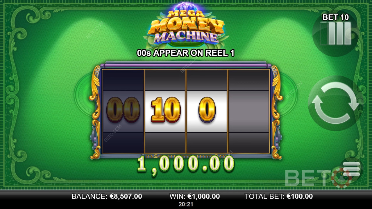 Recensione di Mega Money Machine da parte di BETO Slots