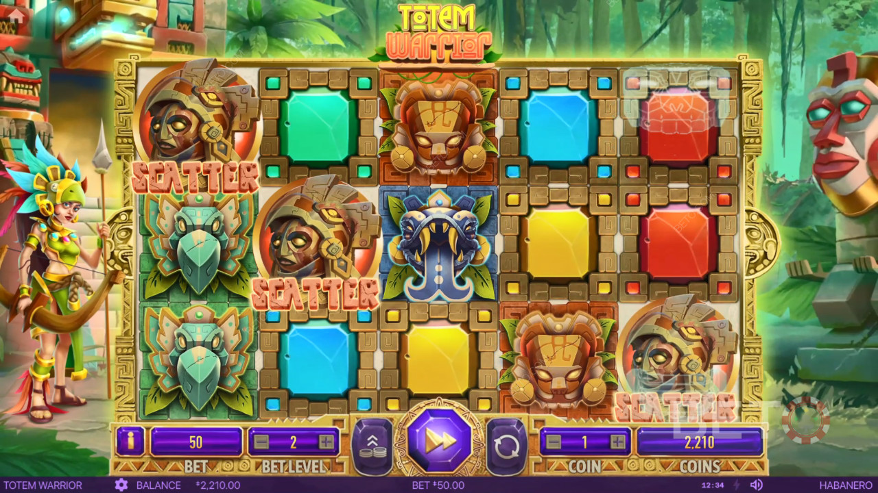 Recensione di Totem Warrior da parte di BETO Slots
