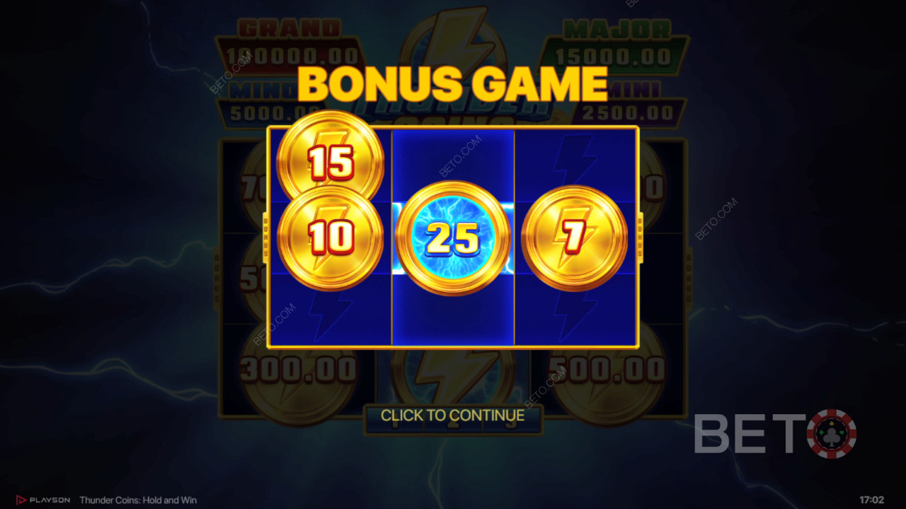 Le funzioni bonus spiegate in Thunder Coins da Playson