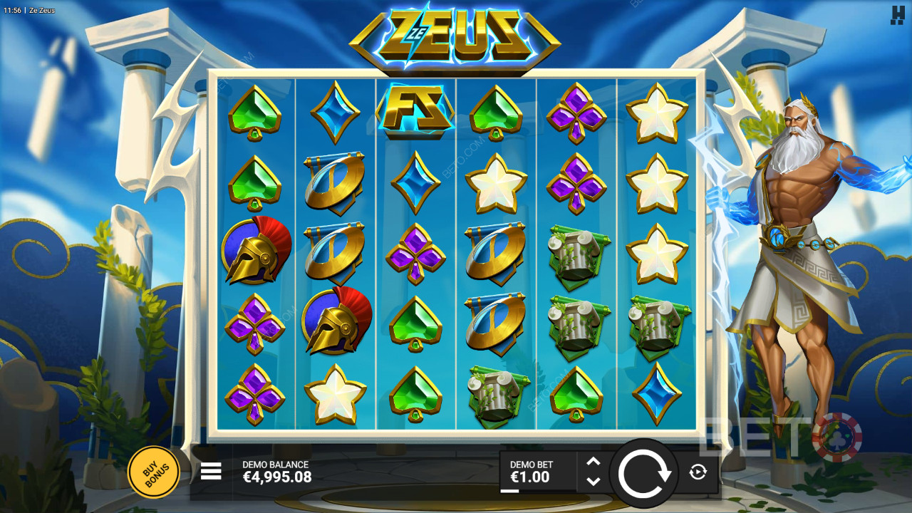 Come giocare a Ze Zeus su Hacksaw Gaming