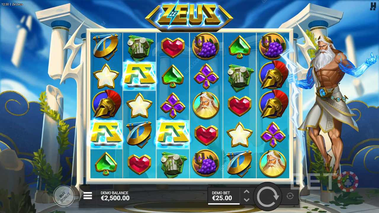 Recensione di Ze Zeus da BETO Slots