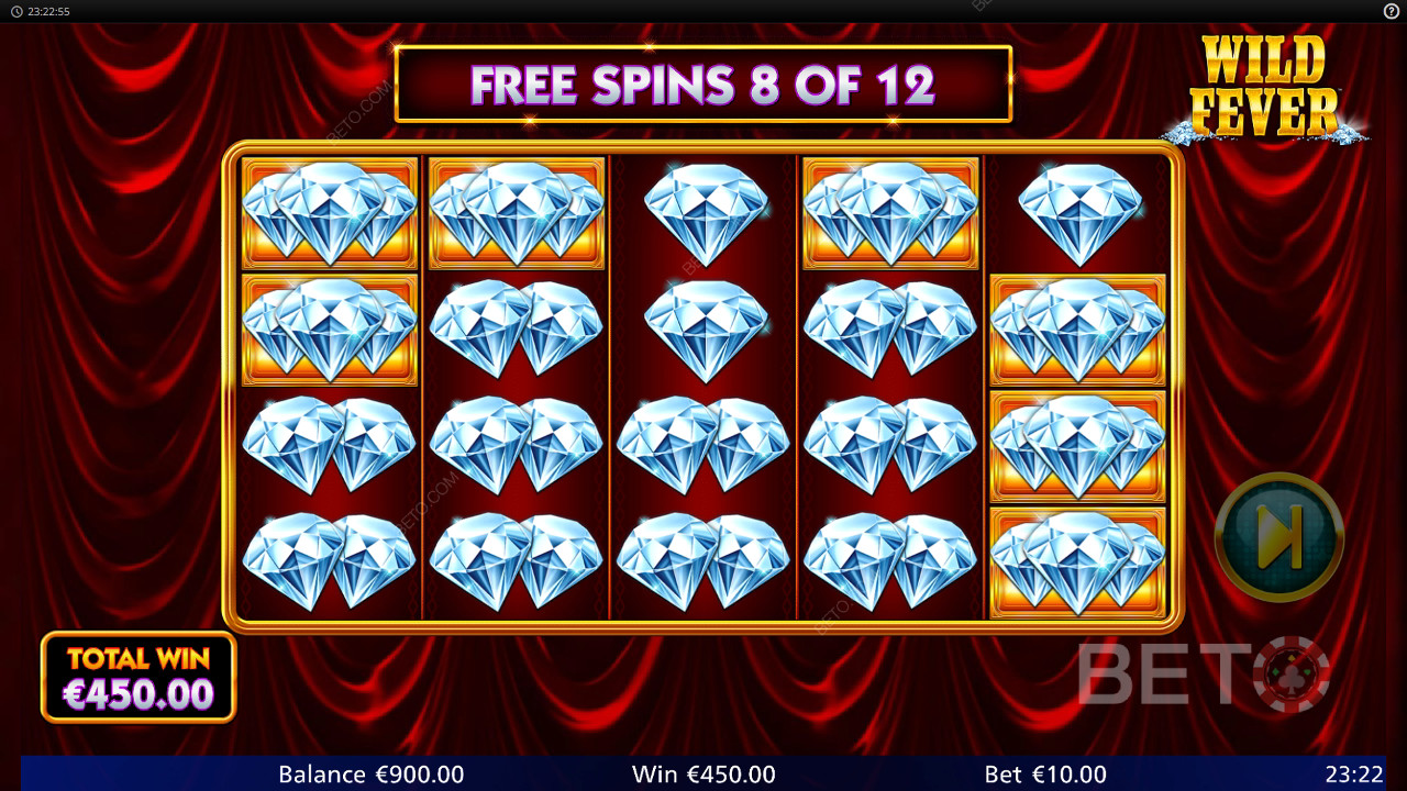 Vinci 1.520x la tua puntata nella slot Wild Fever!