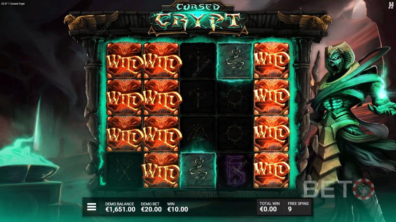 Recensione di Cursed Crypt da parte di BETO Slots