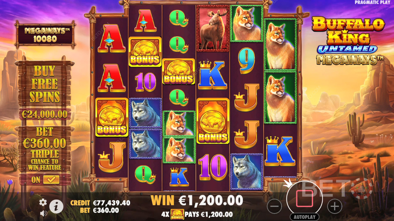 Buffalo King Untamed Megaways Gioco Gratuito