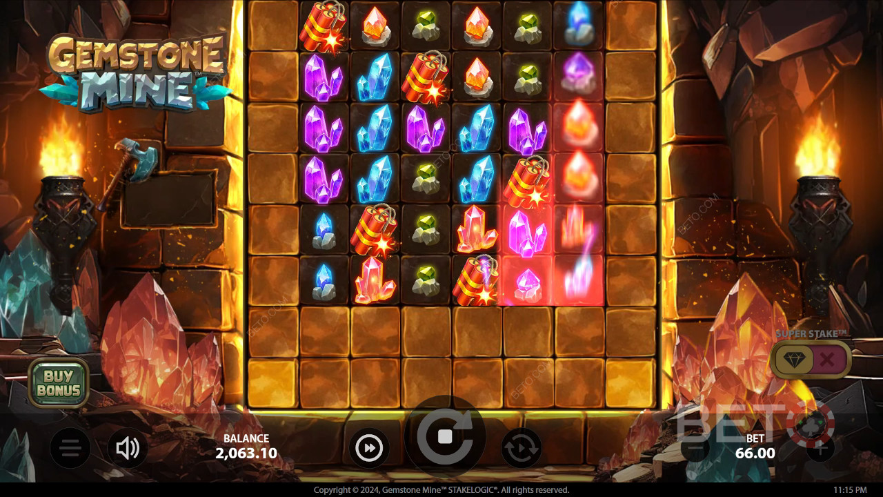 Recensione di Gemstone Mine da parte di BETO Slots