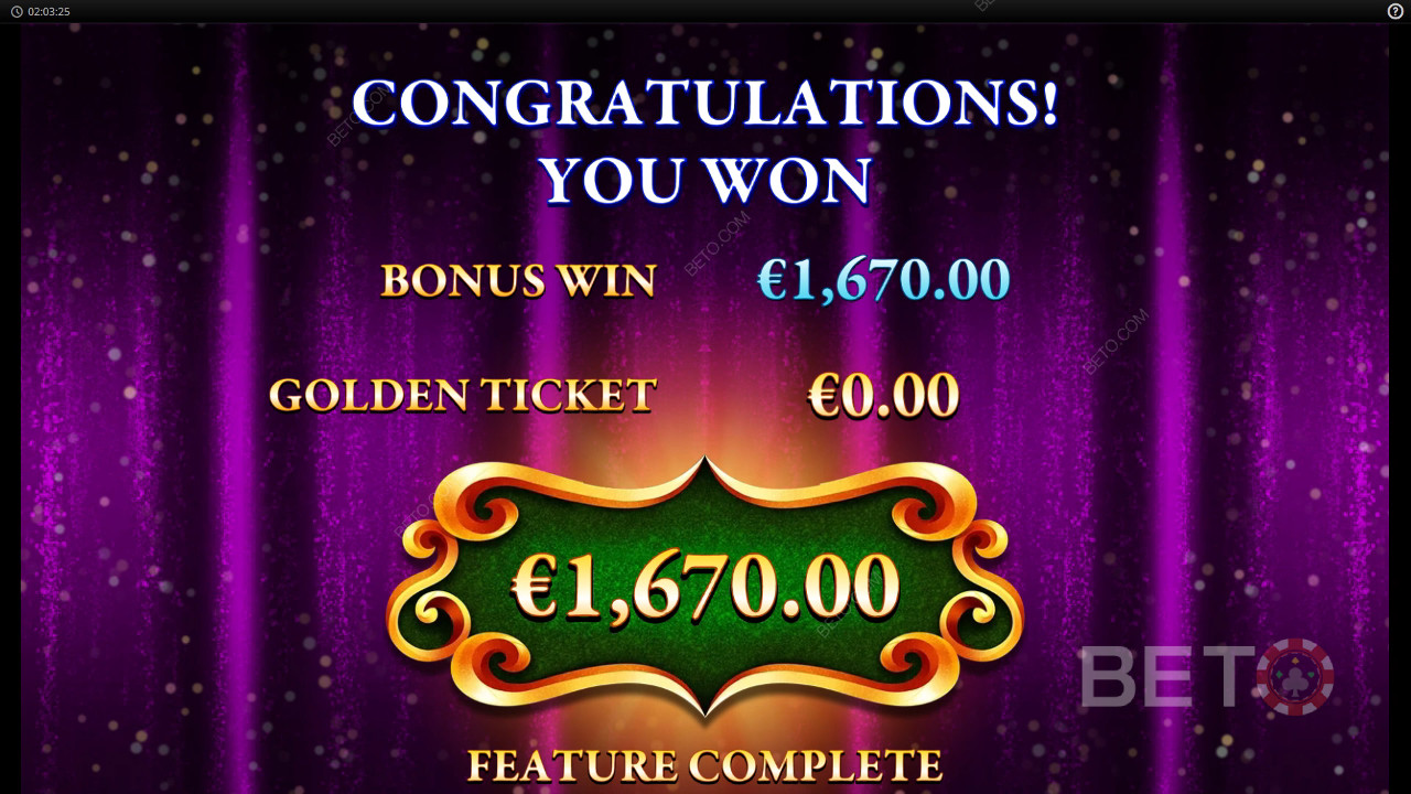Vinci 2.000x la tua puntata nella slot Willy Wonka Everlasting Gobstopper!