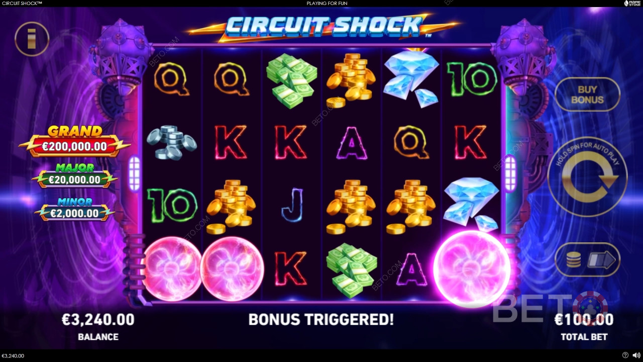 Recensione di Circuit Shock da parte di BETO Slots