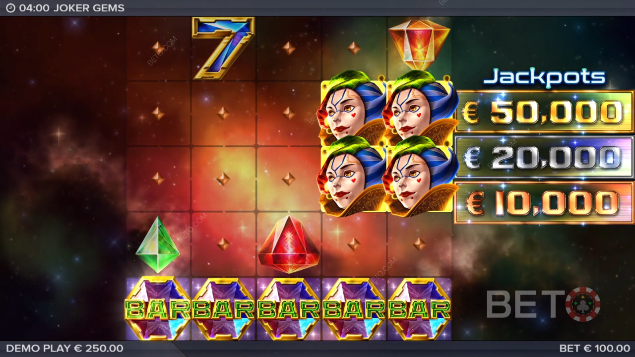 Recensione di Joker Gems da parte di BETO Slots
