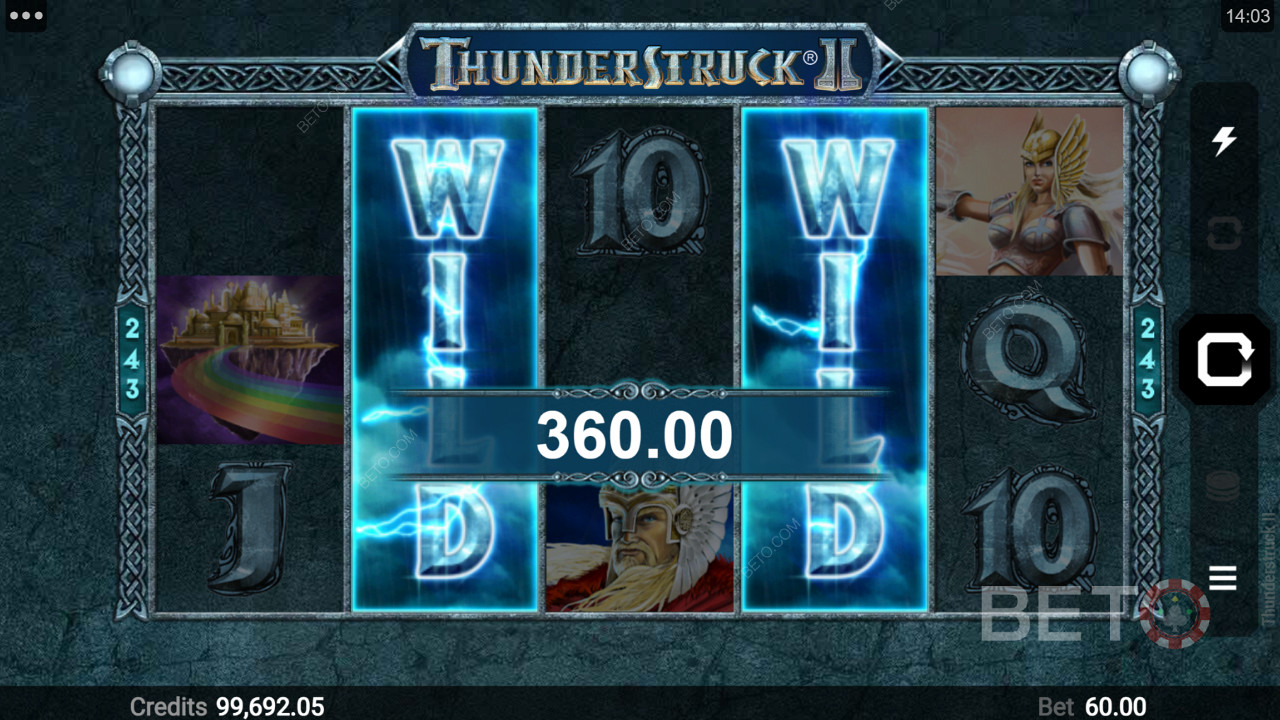 Vincere un buon premio alla slot Thunderstruck II