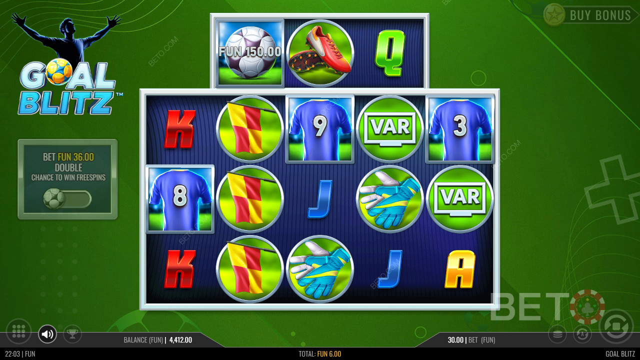 Recensione di Goal Blitz da parte di BETO Slots