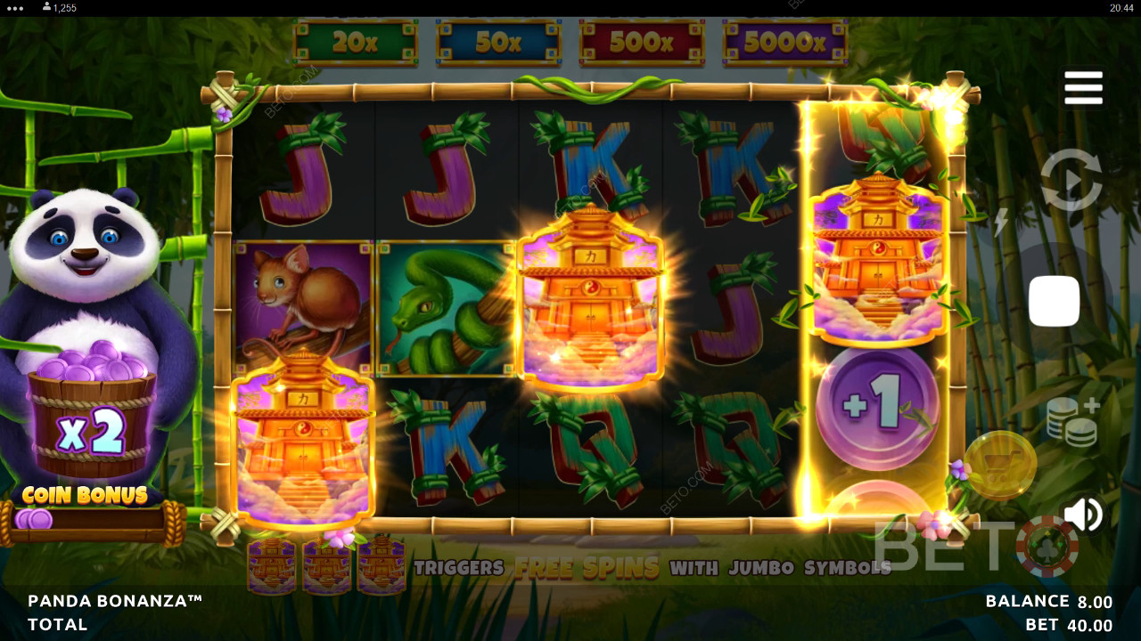Recensione di Panda Bonanza da parte di BETO Slots