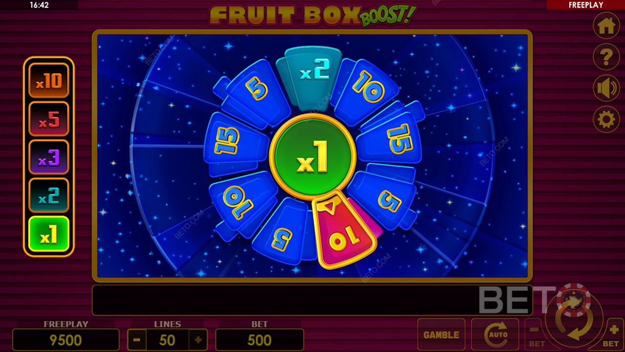 Fruit Box Boost! Recensione di BETO Slots
