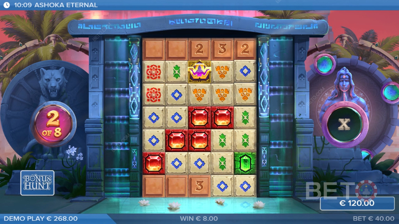 Vinci 25.000x la tua puntata nella Video Slot Ashoka Eternal!
