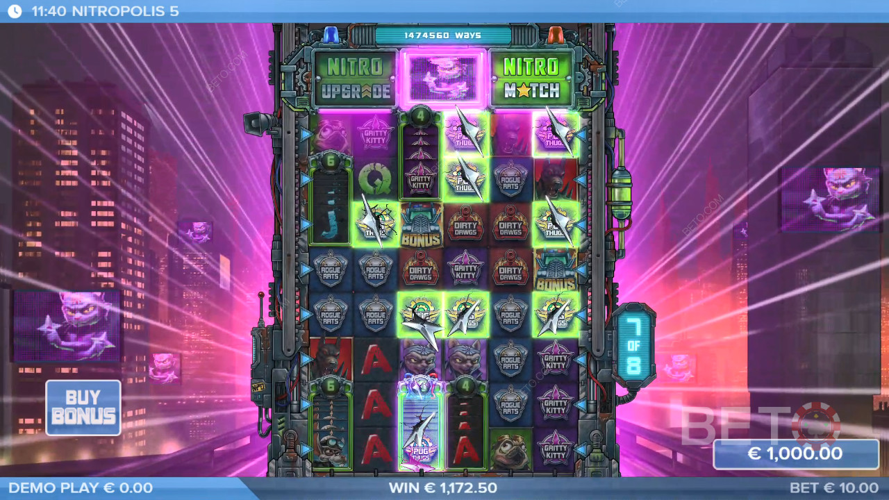 Nitropolis 5 Recensione di BETO Slots