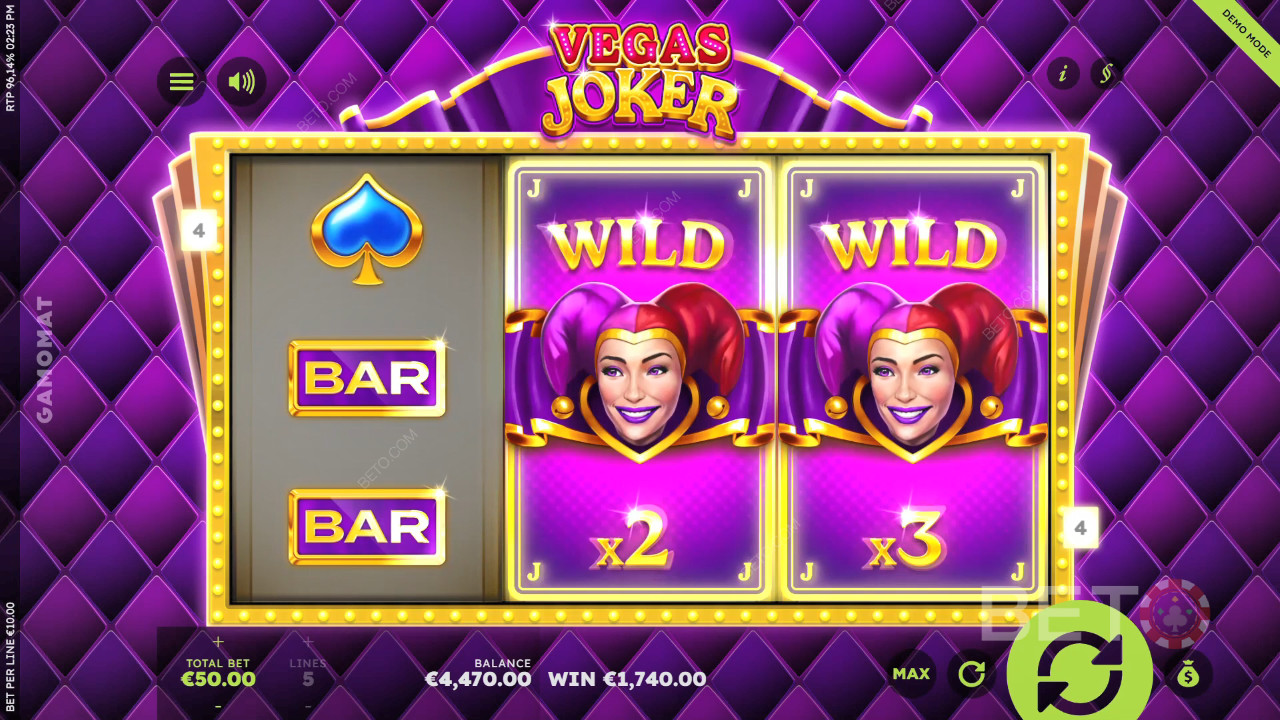 Vegas Joker (Gamomat) Gioco Gratuito