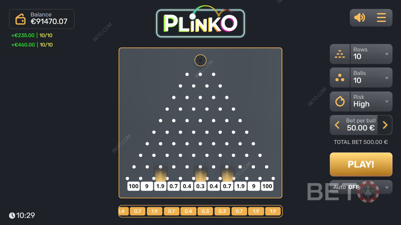 Slot Plinko - Il nostro verdetto