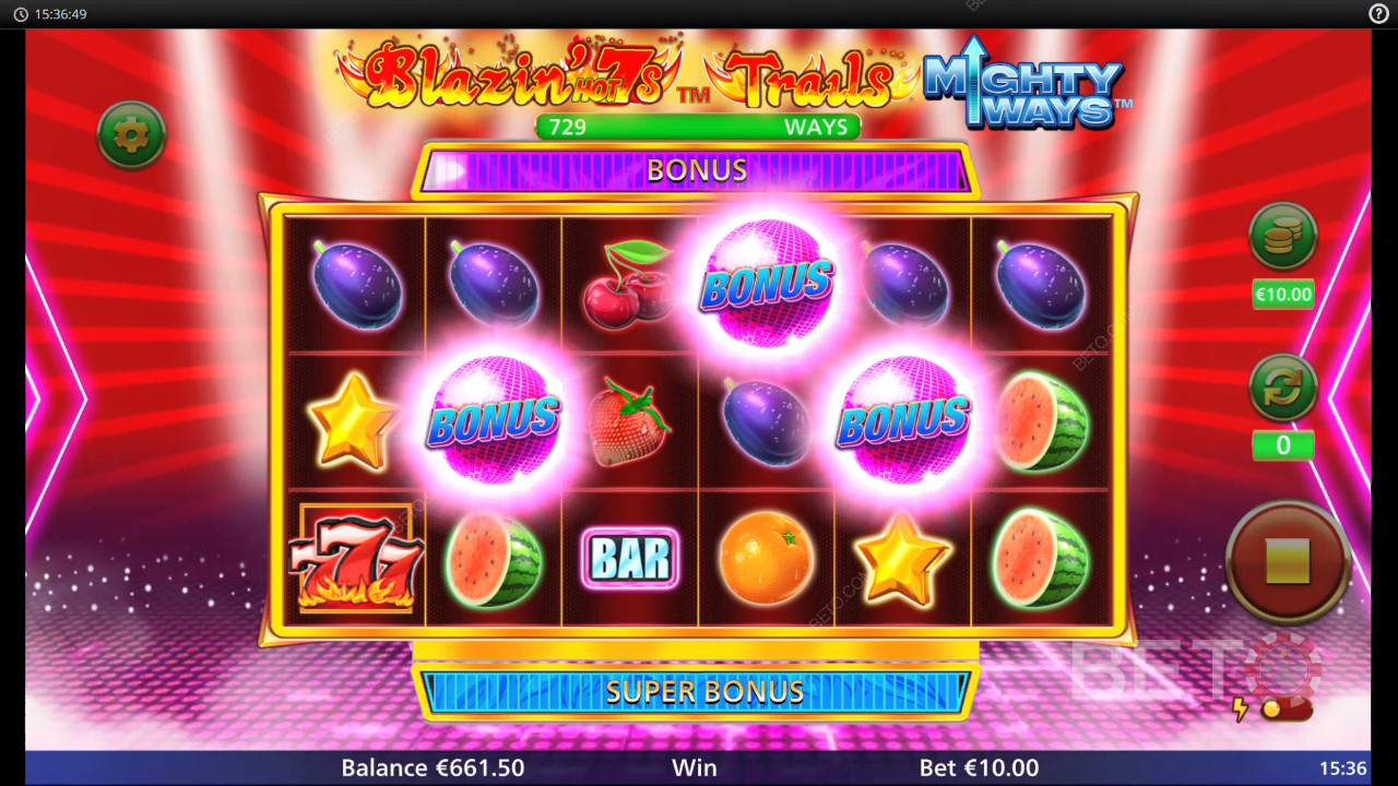 Blazin' Hot 7s Trails Mighty Ways Gioco Gratuito