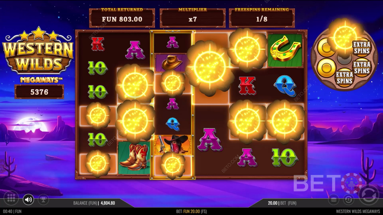 Recensione di Western Wilds Megaways da parte di BETO Slots