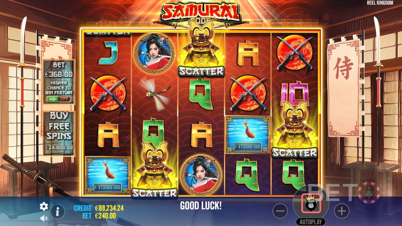 Samurai Code Gioco Gratuito