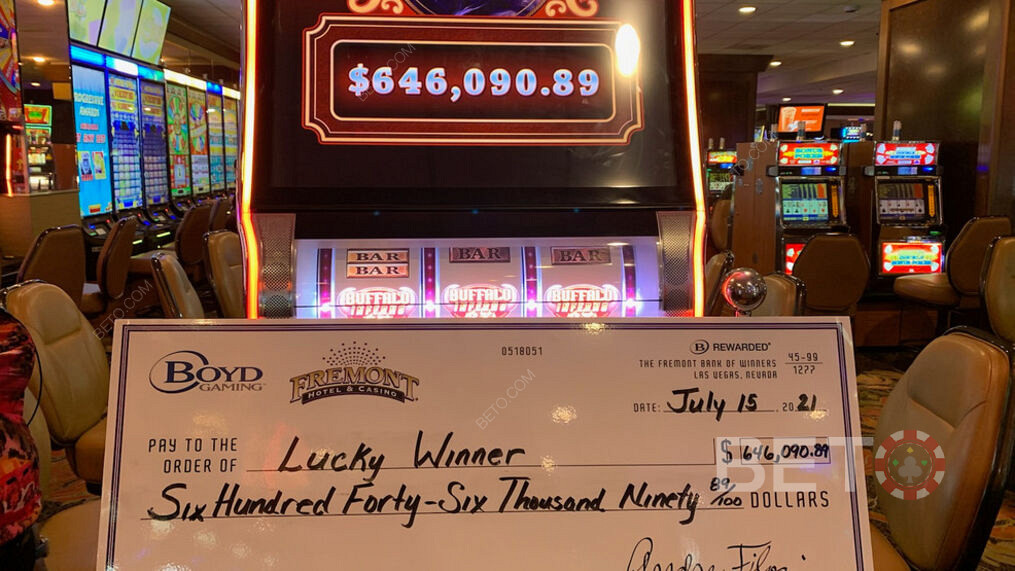 Un fortunato vincitore ha vinto più di 600.000 dollari.