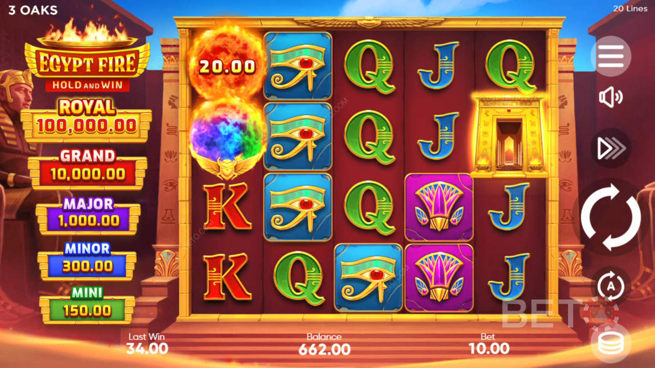 Egypt Fire: Una Video Slot Dovete farla girare?