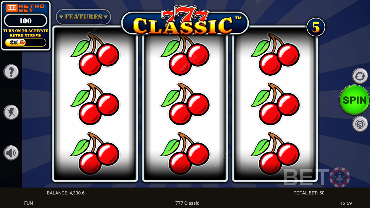 777 Classic Recensione di BETO Slots