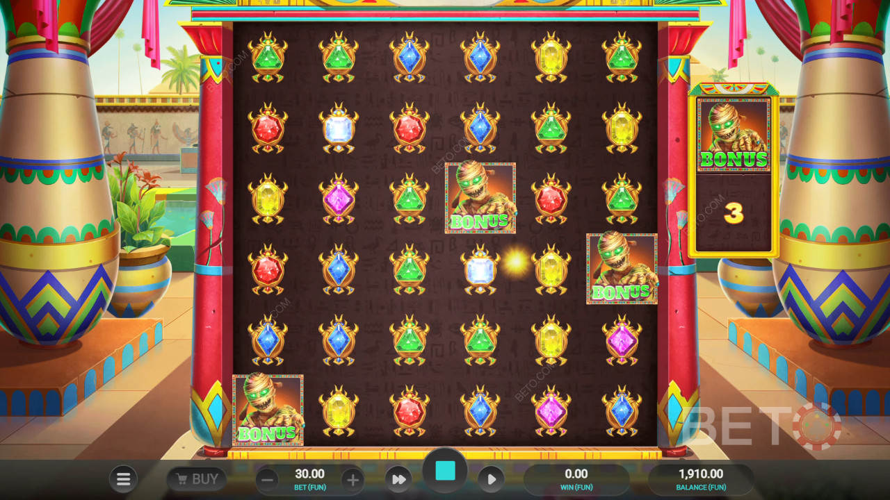 Recensione di Mummy Multiplier da parte di BETO Slots