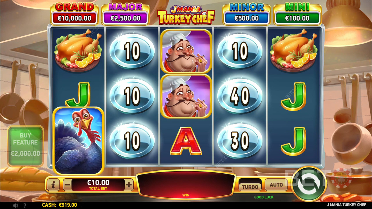 Recensione di J Mania Turkey Chef da parte di BETO Slots