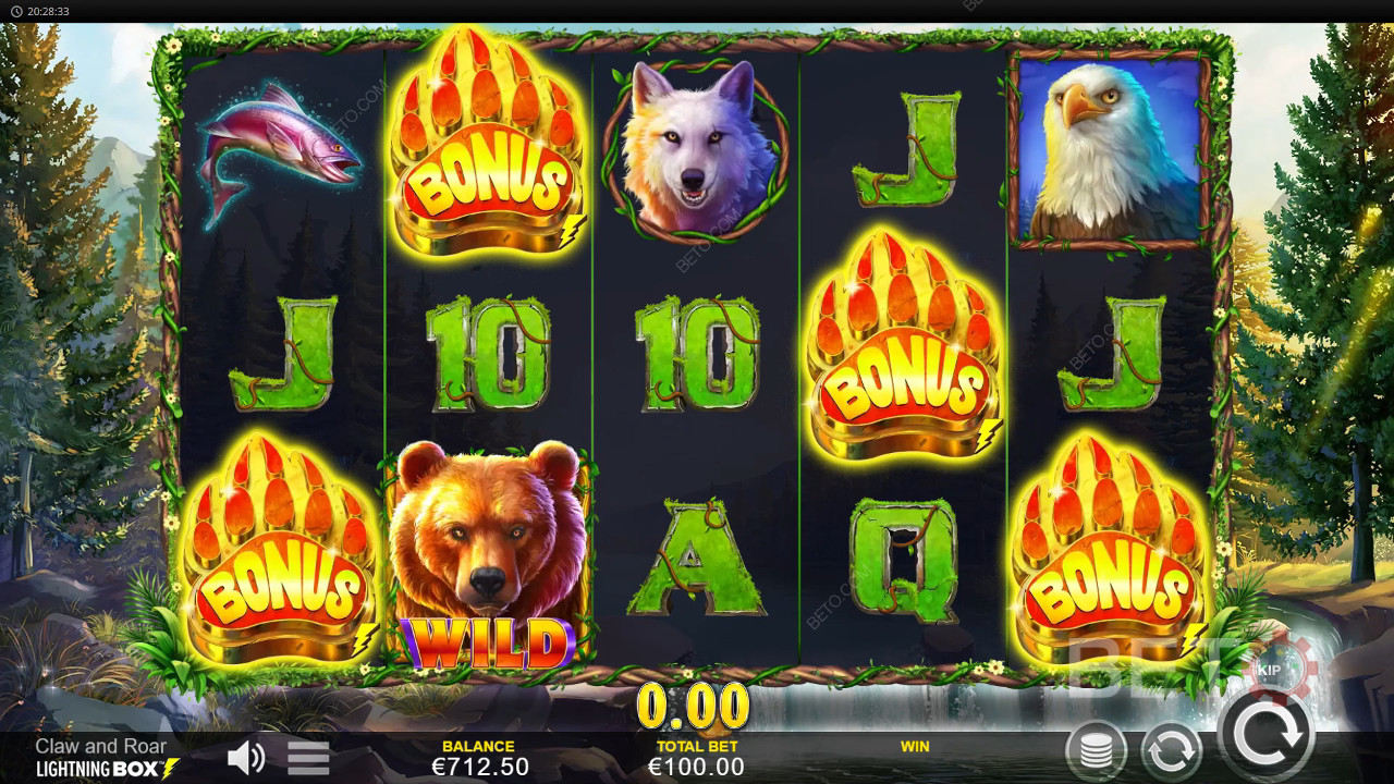 Recensione di Claw and Roar da parte di BETO Slots