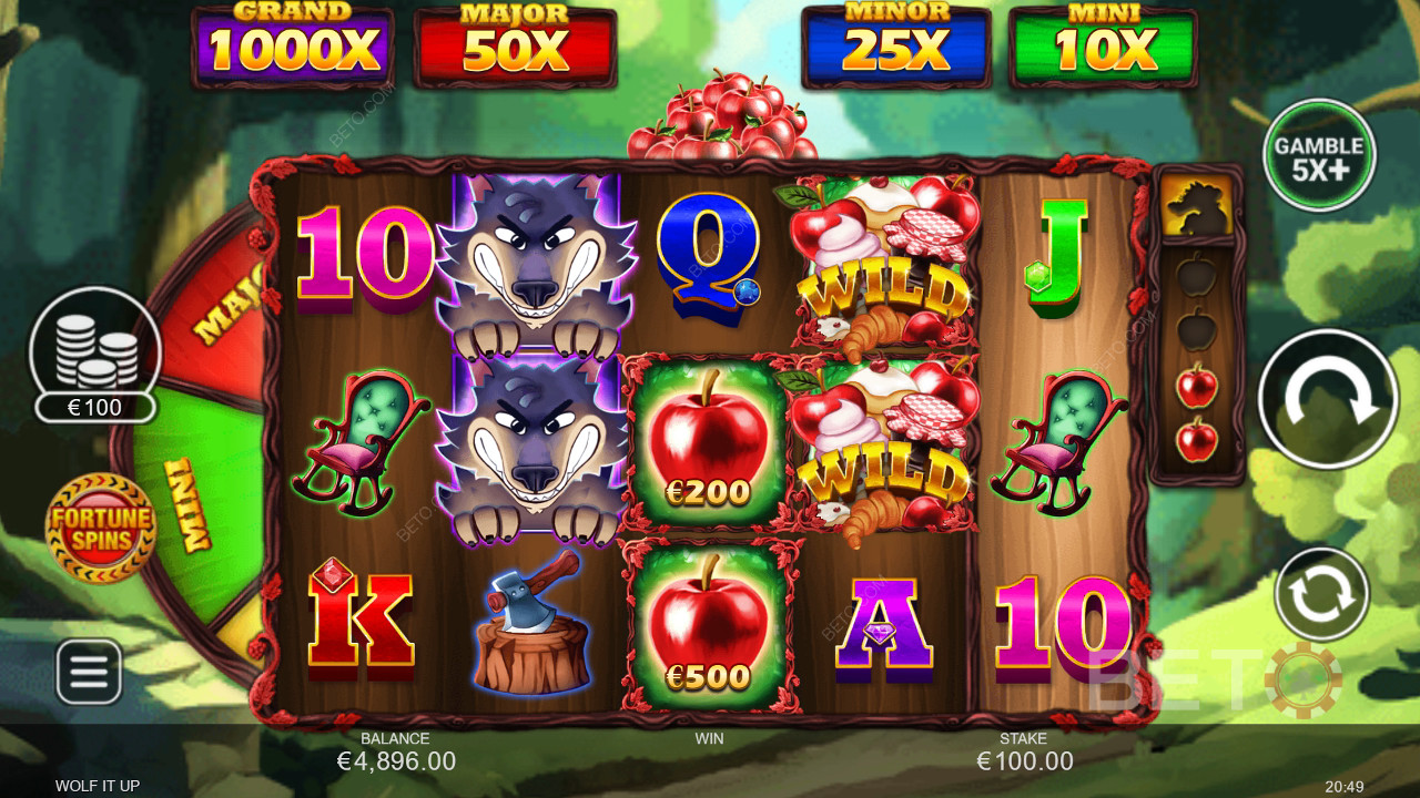 Le caratteristiche dei bonus spiegate in Wolf It Up di Inspired Gaming