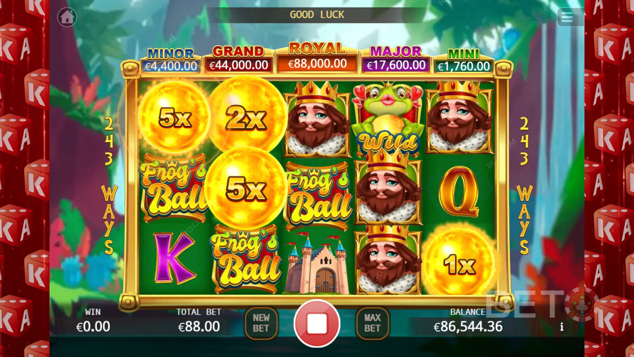 Frog's Ball Lock 2 Spin Gioco Gratuito