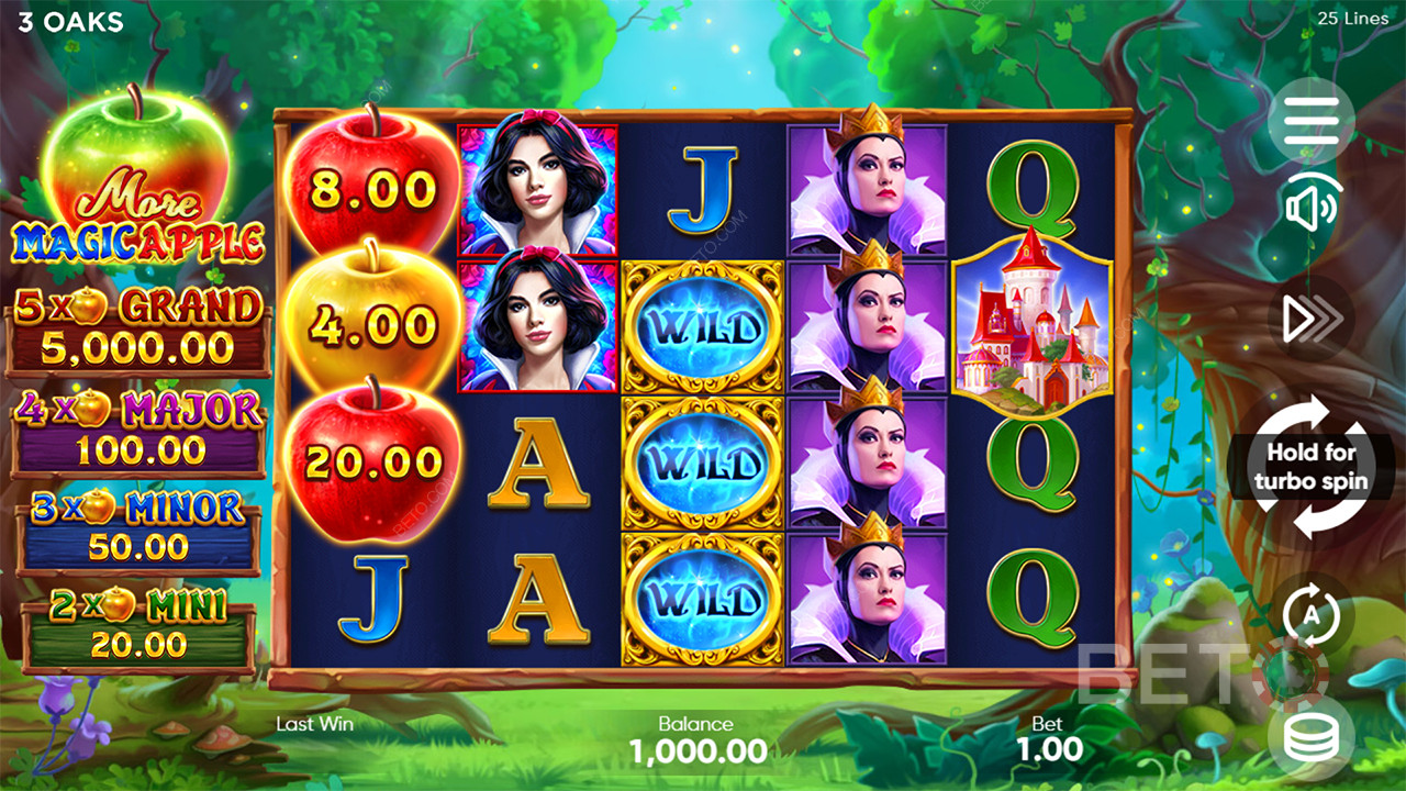 Come giocare a More Magic Apple di 3 Oaks Gaming