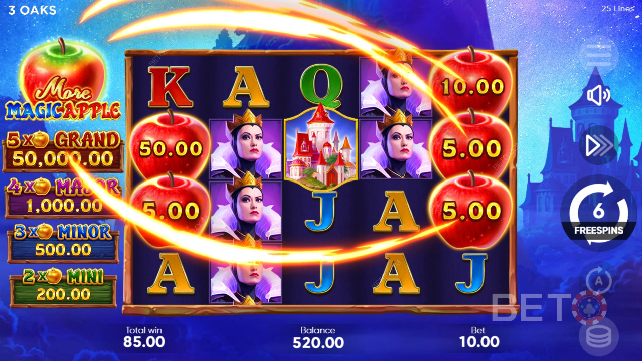 Altre recensioni di Magic Apple da parte di BETO Slots