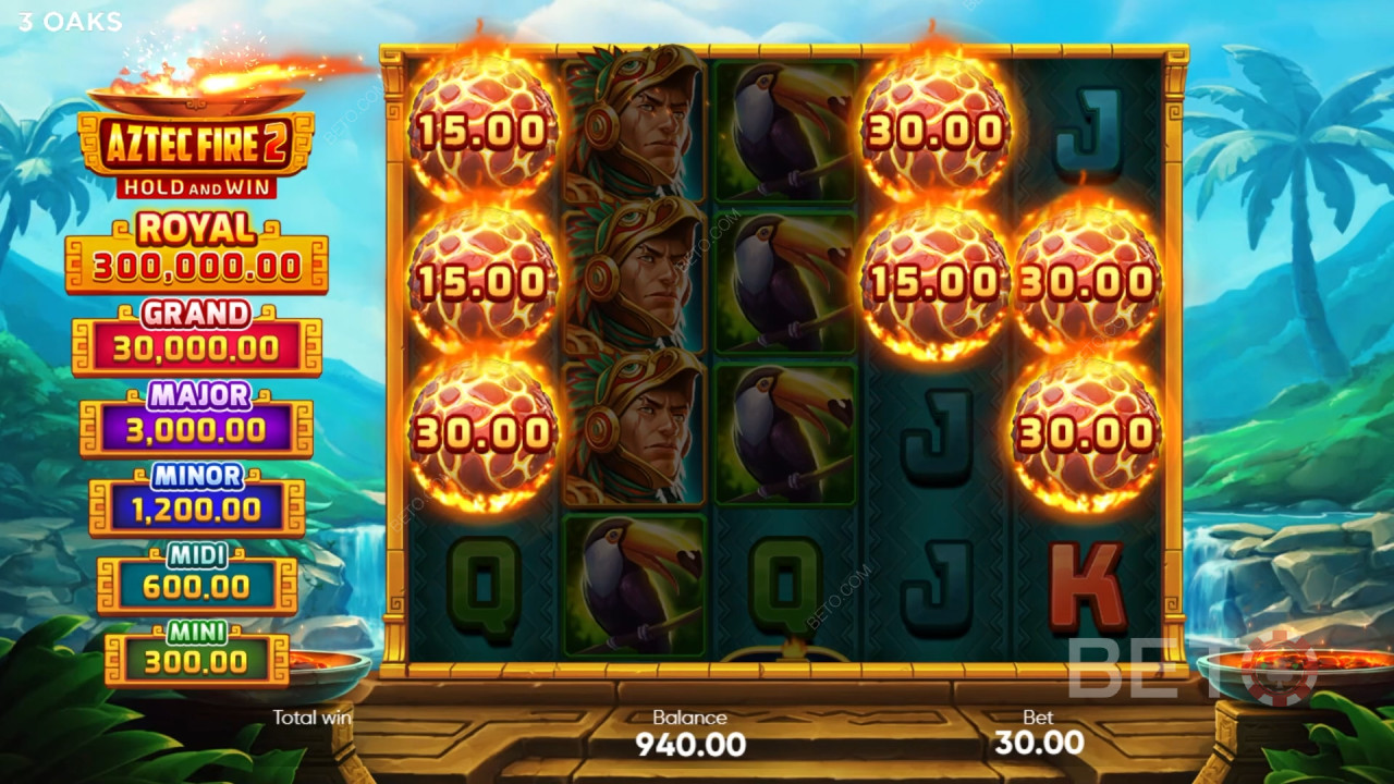 Aztec Fire 2 Recensione di BETO Slots