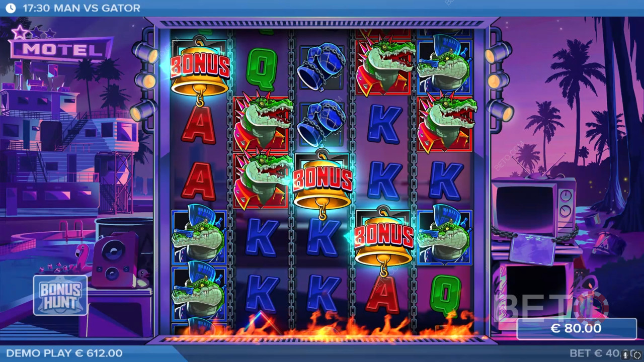 Man vs Gator Recensione di BETO Slots